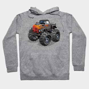 Cartoon monster truck Hoodie